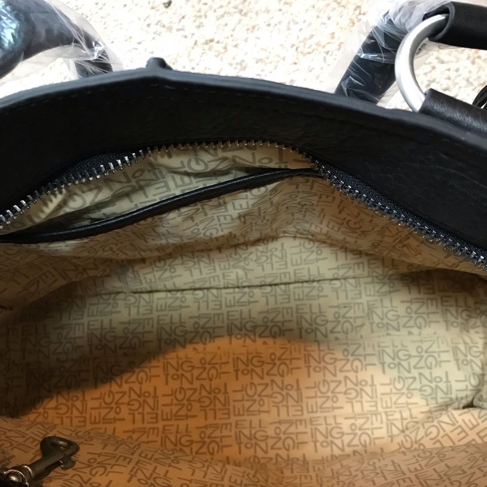 Ellington NWT 100% Leather Tote w/ Zipper - Picture 8 of 8